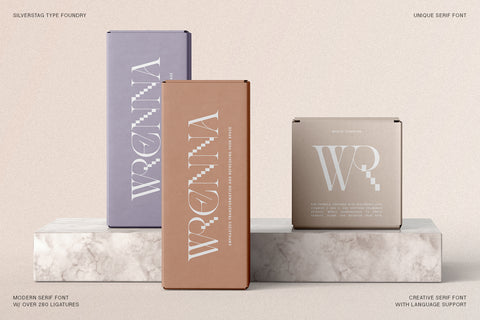 Amelie Fierce - Display Serif Font - Pixel Surplus