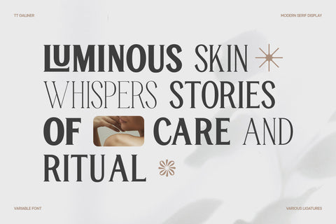 TT Galiner – Timeless Elegance Serif
