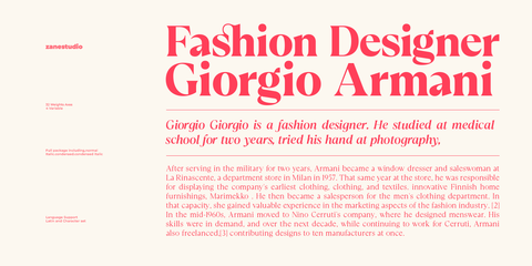 Callisen – Modern & Stylish Serif Font Family