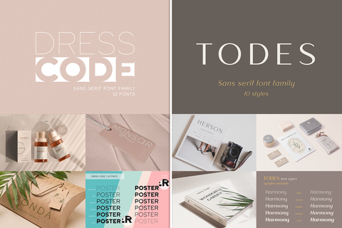 The Bestseller Sans Serif Bundle