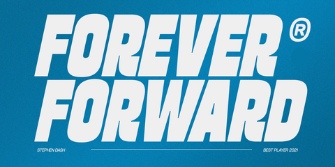 GC Rhygun – Slanted Bold Display