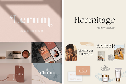 The Elegant Serif Font Bundle