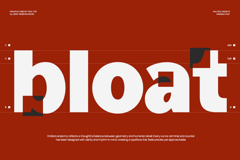 TRT Ontika Variable Sans Serif