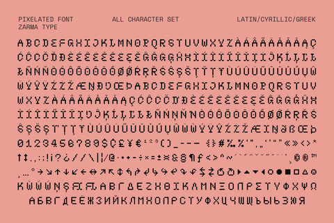 Psygen – Modern Pixel Font