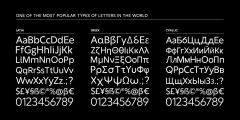 Aximo | Geometric Sans Serif