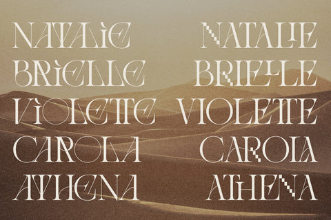 Amelie Fierce - Display Serif Font - Pixel Surplus