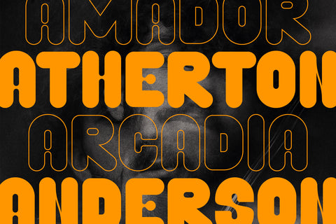 Caprifig - Bold & Rounded Typeface - Pixel Surplus