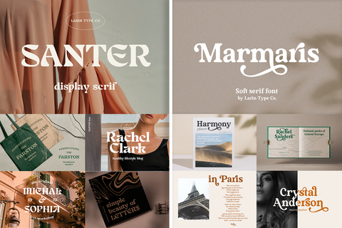 The Elegant Serif Font Bundle