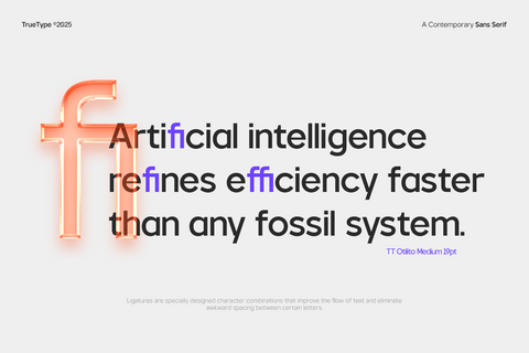 TT Otilito Sans Font Family