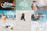 Awesome Display Font Bundle