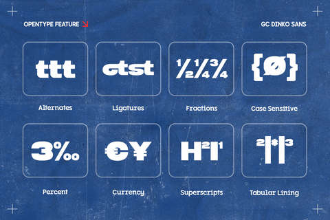 GC DINKO - Bold Sans