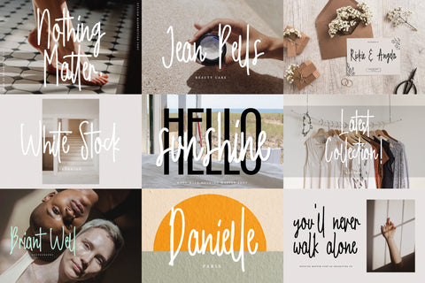 Script Font Collection Bundle