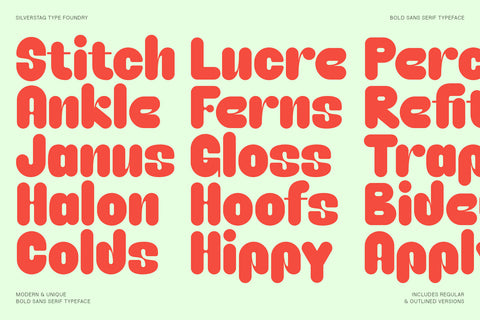 Caprifig - Bold & Rounded Typeface - Pixel Surplus