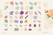 Abstract Collage Bundle 4 in 1