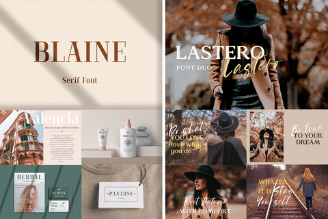 The Elegant Serif Font Bundle