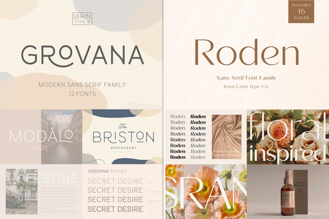 The Bestseller Sans Serif Bundle