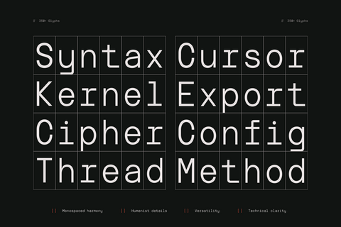 TRT Interval Mono Font