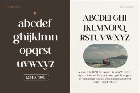 TT Gateral – Elegant Serif Typeface