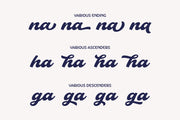 Slideback | Bold & Stylish Script