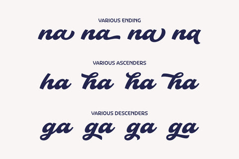 Slideback | Bold & Stylish Script