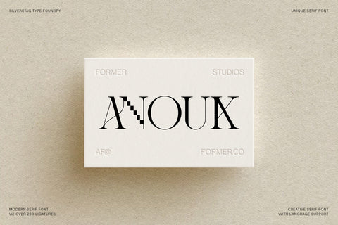 Amelie Fierce - Display Serif Font - Pixel Surplus