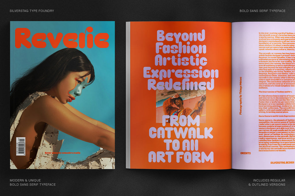 Caprifig - Bold & Rounded Typeface - Pixel Surplus