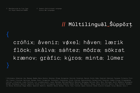 TRT Interval Mono Font