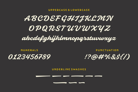 Slideback | Bold & Stylish Script