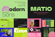 The Bestseller Sans Serif Bundle
