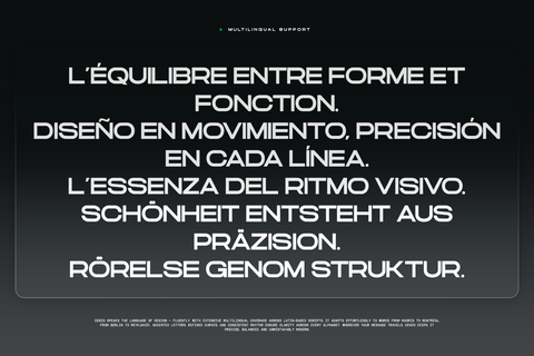TRT Cenzo Modern Futuristic Sans Serif Typeface