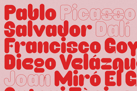 Caprifig - Bold & Rounded Typeface - Pixel Surplus