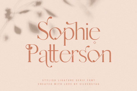 Esther - Stylish Ligature Serif Font