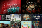 Huge Vintage Font Bundle