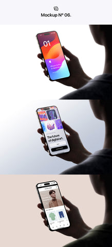 15 iPhone 15 Pro In Hand Mockups