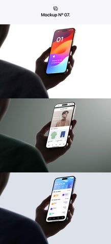 15 iPhone 15 Pro In Hand Mockups