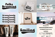 Unique & Fun Display Font Bundle