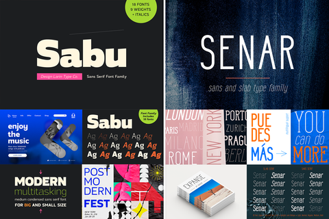 The Bestseller Sans Serif Bundle