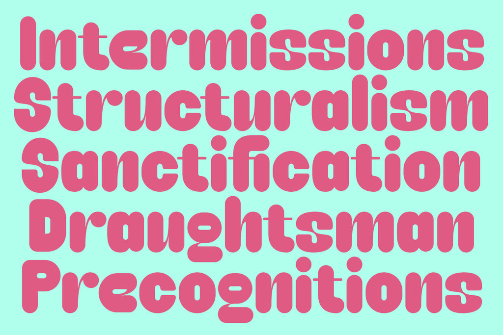 Caprifig - Bold & Rounded Typeface - Pixel Surplus