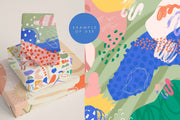 Abstract Collage Bundle 4 in 1