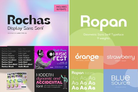 The Bestseller Sans Serif Bundle