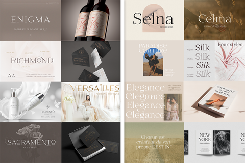 The Modern Font Bundle