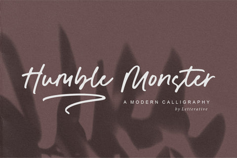 Humble Monster Font