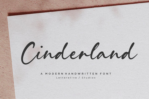 Cinderland Font