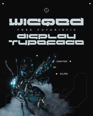 Wicqed Futuristic Typeface