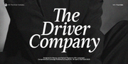 GC Driver Company - Serif Italic