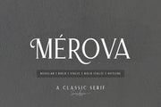 Merova - Classic Serif (5 Fonts) - Pixel Surplus