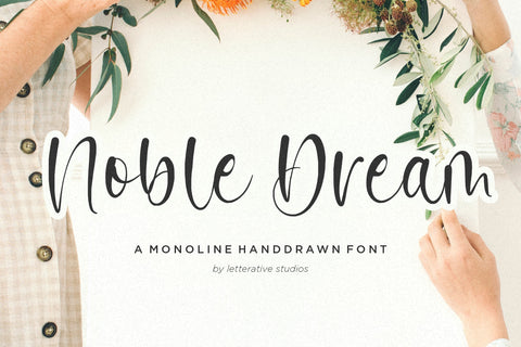 Noble Dream Font - Pixel Surplus