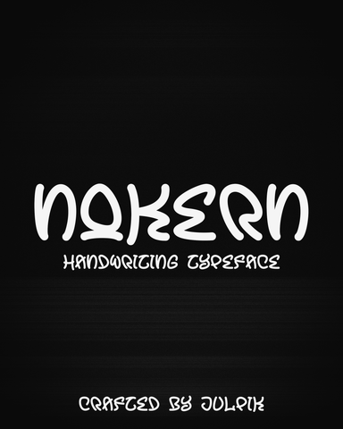 Nokern - Handwriting Typeface