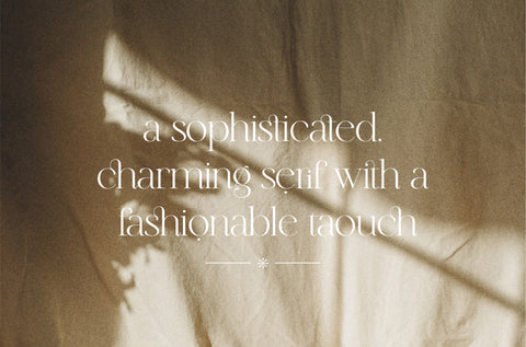 Griffin Serif – Elegant Minimalist Font with Stylish Ligatures