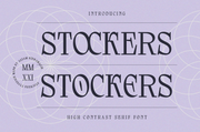 Stockers - Serif Font